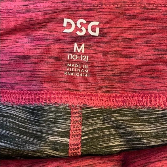 Girls full length athletic ombré leggings size M - Picture 4 of 7